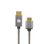 Nerezová oceľ DP 1.1V Male to HDMI Female 1.4V adaptér