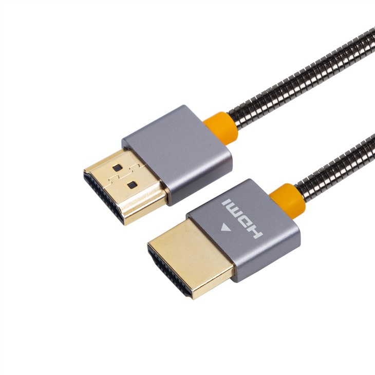 Kábel HDMI to HDMI 4K z nehrdzavejúcej ocele
